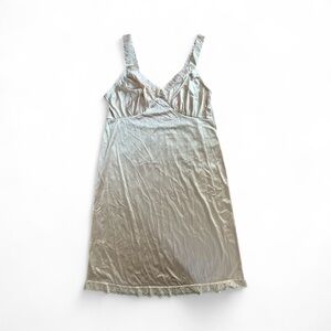 Cabernet Cream Lace Slip Dress Sz L